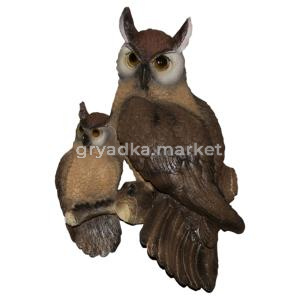 Совы настенные L20 W7 H29,5 см