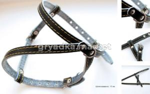 Шлея кожаная 25мм