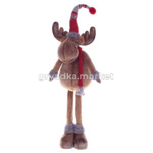 Игрушка набивная Лось,  L25 W19 H85-L25 W19 H66 см