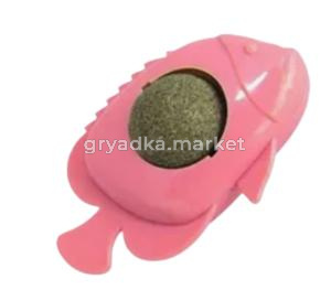 Игрушка пластик Кошечка с вращ.мят.шариком (лизунец) арт.10123-1910 1-1 ЧД