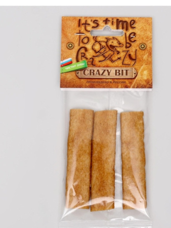 Жевательные полоски с кроликом (для мелких собак) Crazy Bit