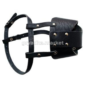 Намордник кожа крытый (боксер)- НК-1,5-КР