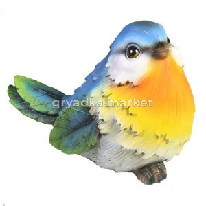 Фигура садовая Малиновка L25W14H17 см (ПОЛИСТОУН)