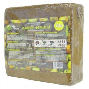 Кокосовый брикет 70л ( 5кг ) торф 1-3