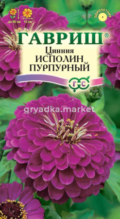 Цинния Исполин пурпурный 0,3г Гавриш