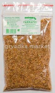 Корм ГАММАРУС природный измельченый для мелк рыб  п-э пакет 15г-502 Зоомир