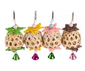 Игрушка WOGY д-птиц 14х7см с колокольчиком, микс арт.2024-6335 Код273883