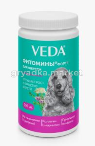 Витамины д-собак Фитомины форте для шерсти 100 гр ВЕДА 1-10