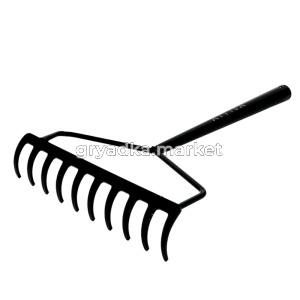 11405 Грабли арива с увеличенным захватом, увеличенная тулейка 10 зубцов без черенка 4