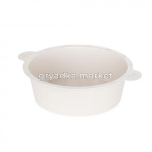 Миска пластик 3л св. бежевая ALTA 1-23