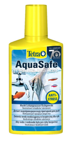 Кондиционер д-подготовки водопроводной воды Tetra AquaSafe 50мл на 100л-12
