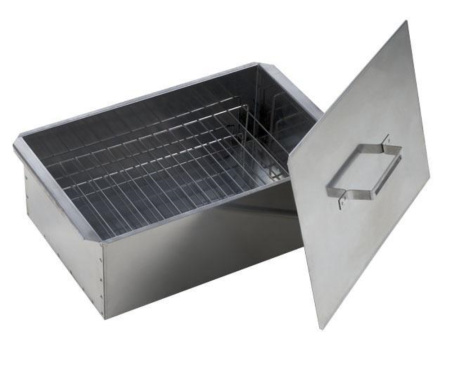 Коптильня 2-х уровн.350х260х160 (0,8мм)в короб.К-2-1-А-И