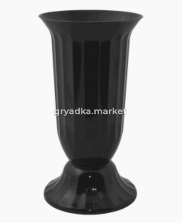 Флора  (вазон под срезку)  51 (черный) -5