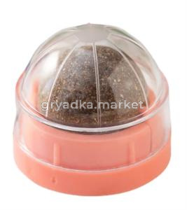 Игрушка WOGY д-кошек Шар из кошачьей мятты 4.5х3.5см d=2.5см 24гр, вращающийся, на липкой ленте, мик
