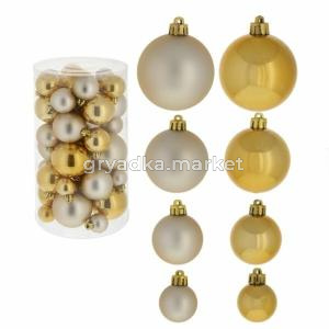 Шары набор (уп.40шт) D3-4-5-6 см, L15 W15 Н26см