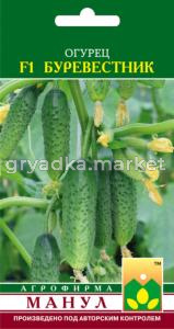 Огурец Буревестник F1,Парт.пучк.корниш. Манул