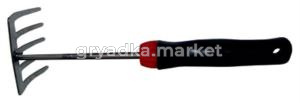 Грабельки прямые 5-зубые с пластик. ручкой НЕРЖ-72 ИА