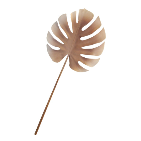 Лист Монстеры искусственный