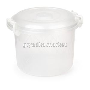 Контейнер  8л унив.круглый на защелках -8