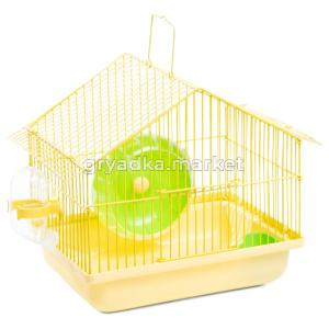 Клетка YD260Y для мелких животных, эмаль, желтая, 225х170х215мм, Triol