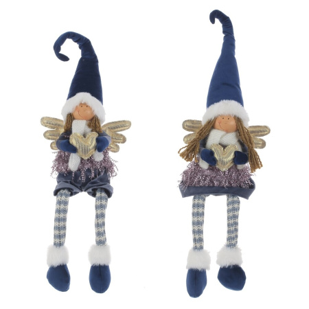 Игрушка набивная Ангел  L18 W8 H40 см, 2в.