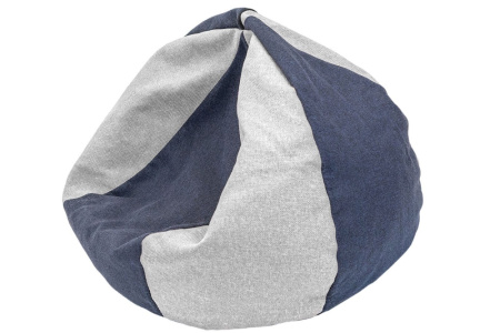 Дарэленд лежак круглый мягкий стеганая NAVY 