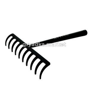 11403 Грабли увеличенная тулейка 10 зубов без черенка 4