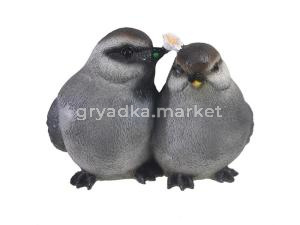 Воробьи L24 W21 H17 см