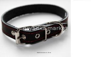 Ошейник кожаный 20мм-ОК-20