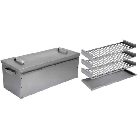 Коптильня 400х280х160мм, 3-х ярусная, с поодоном BOYSCOUT-1