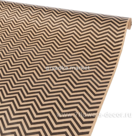 Бумага крафт бурый 