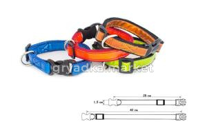 Ошейник синтетический светоотражающий 