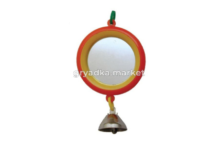 Зеркало д-попугаев с колокольчиком (ТМ 