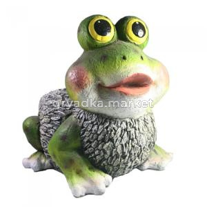 Кашпо Лягушка L W H  см (ПОЛИСТОУН)