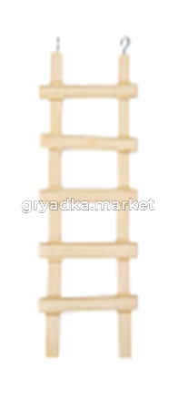 Игрушка д-птиц Лесенка деревянная 8*22*h0,6см 1-60