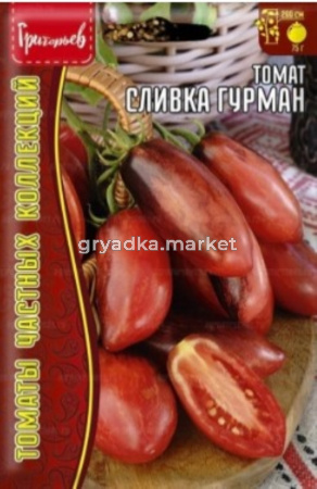 Томат Сливка Гурман 10шт Индет Ср (Сиб.сад) Редкие семена