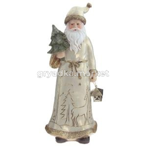 Фигурка декоративная Дед мороз, L12 W12 H31 см