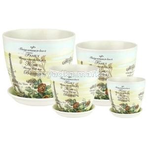 Бутон Декупаж (34) к-т из 4-х   