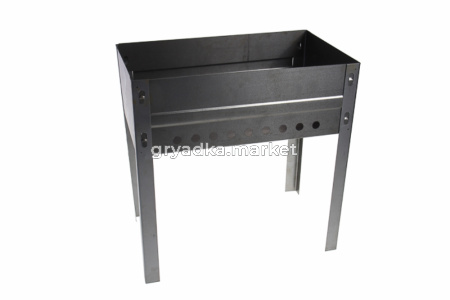 Мангал 400х250х140 (без шампуров металл 0,5мм)в короб.-1