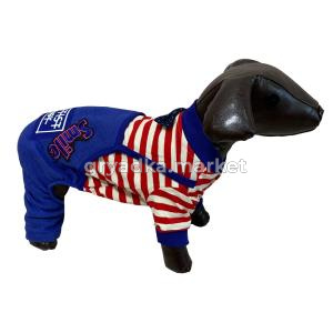 Комбинезон д-собак р-р XL синий-ВК-554-Китай