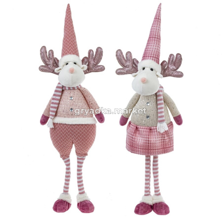 Игрушка набивная Олень, L29 W19 H84 см, 2в.