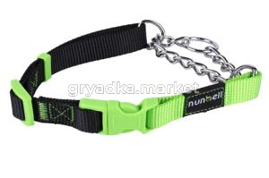 Ошейник NUNBELL д-собак s-MLC 46х2см (полуудавка на рывковой цепи) микс арт.30919-0160 Код262236