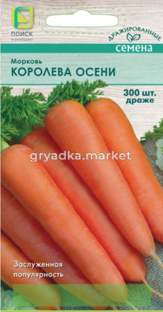 Морковь гран. Королева осени 300шт. Поиск
