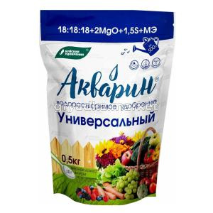 ВРУ универсал.500г Акварин (NPK- 18:18:18) 2-12 БХЗ