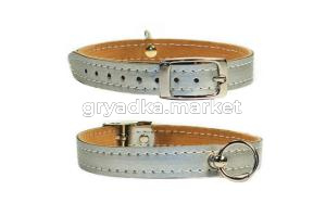 Ошейник д-собак гламур Дарэлл Люкс 8мм, обхват 14-18см (Той) 2слойный 