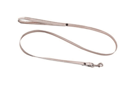 Поводок велюровый Дарэлл Люкс 10ммх1,2 м золото трёхслойный