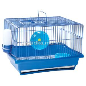 Клетка YD415 для мелких животных, эмаль, 340*280*250мм