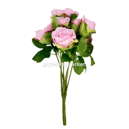 Искусственные цветы Букет роз h53см в ассорт. 1