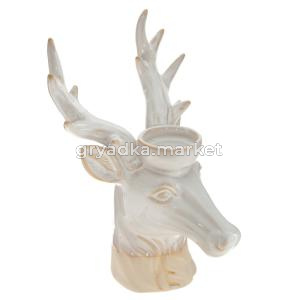 Подсвечник Олень, L12 W15 H18 см
