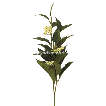 Искусственные цветы ЛИСТ с ягодами